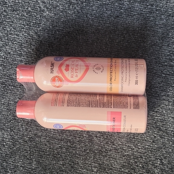 Hask Hair Hask Rose Oil Peach Shampoo And Conditioner Poshmark